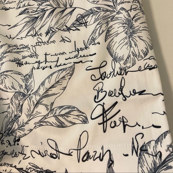 Belted High Waist Print Shorts - Picture 13 of 14